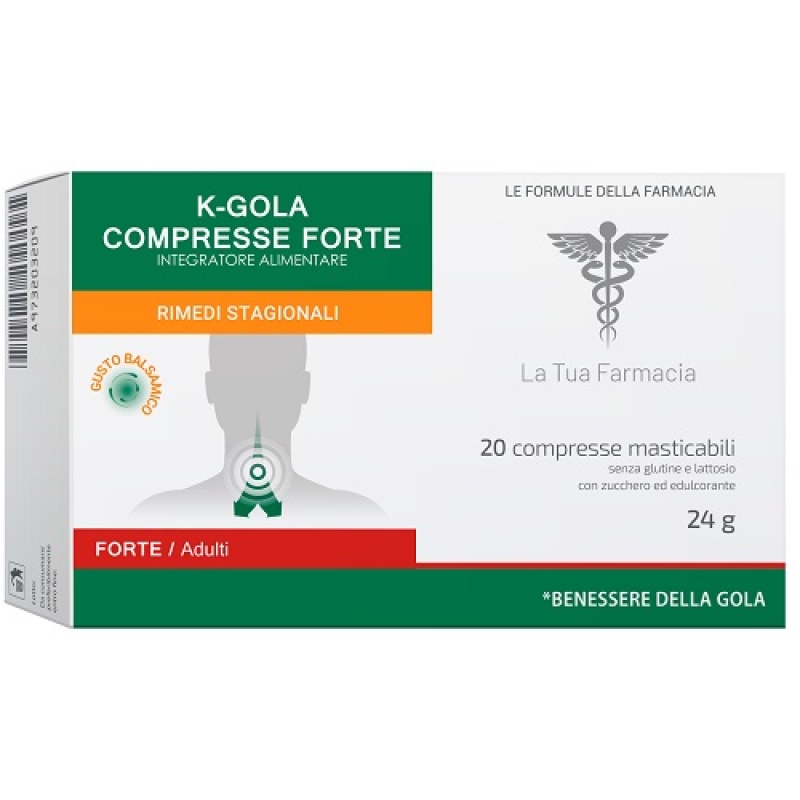 LABO24 K-GOLA FORTE 20 COMPRESSE MASTICABILI