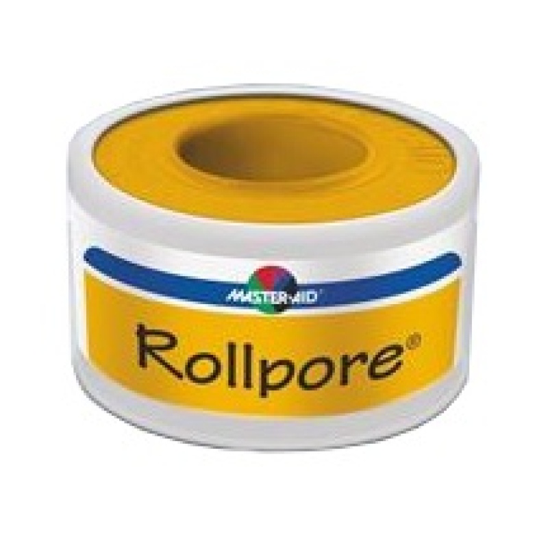 CEROTTO IN ROCCHETTO MASTER-AID ROLLPORE TESSUTO NON TESSUTO 5X2,5