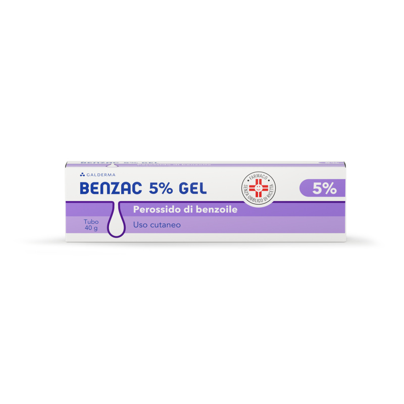 BENZAC*GEL 40G 5%