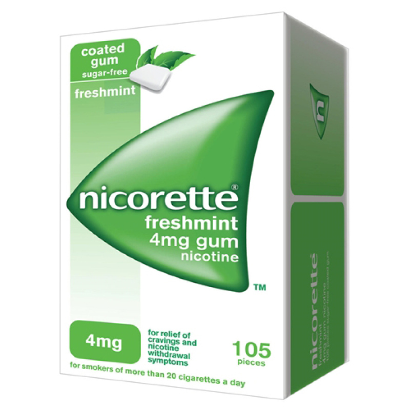 NICORETTE*105GOMME MAST 4MG ME