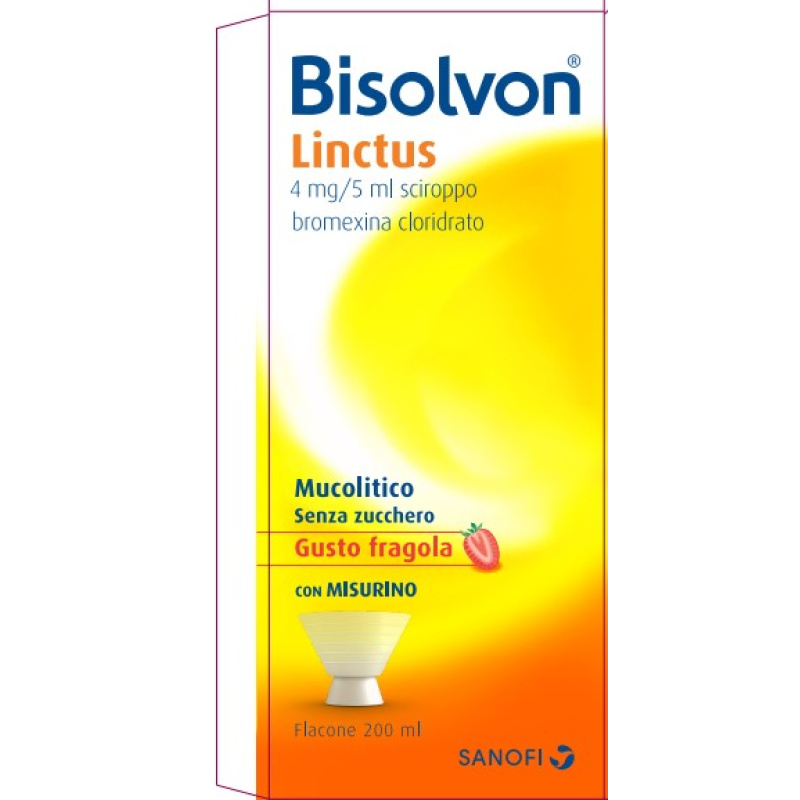 BISOLVON*SCIR FL 200ML FRAGOLA