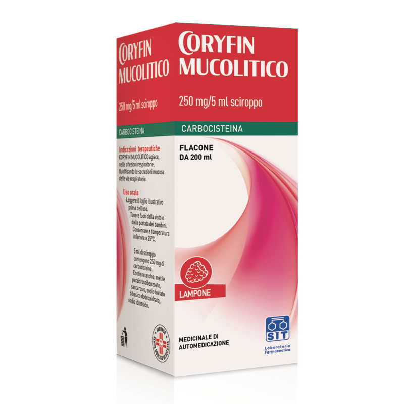 CORYFIN MUCOLITICO*SCIR 200ML