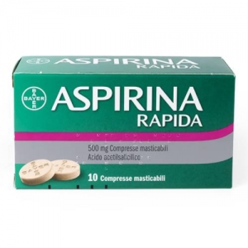 ASPIRINA RAPIDA*10CPRMAST500MG